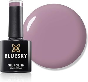 Bluesky Gel Nail Polish, Musk Pink A044, Light, Pink, Rose, Long Lasting, Chip Resistant, 10 ml (Requires Drying Under UV LED Lamp)