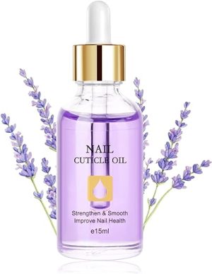 Cuticle Oil for Nails, Nail Cuticle Oil for Nail Care, with Vitamin E & Jojoba Oil,Natural Ingredients to Moisturize and Nourish Dry Nails