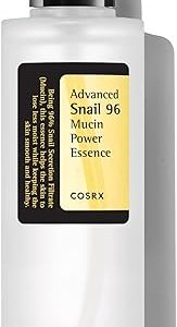 COSRX Advanced Snail 96 Mucin Power Essence 100ml, Skin Repair & Hydrating Serum, Snail Secretion Filtrate 96% & Hyaluronic acid, Korean Skincare, Animal testing free