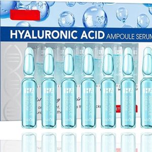 Hyaluronic Acid Concentrated Ampoules for Face Serum,Hyaluronic Acid Serum for Face,Hyaluronic Acid Serum for Deeply Moisturize,Face Serum for Women,Anti Aging Serum,anti...