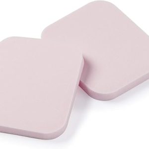 Manicare Cosmetic Sponges, Pack Of 2 Rectangle Sponges, Latex Free, Blending Sponges For Liquid, Cream And Powder Makeup, Foundation, Smooth Flawless Application, Beauty...