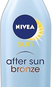 NIVEA SUN After Sun Bronze Lotion (200 ml), Combination Tan Prolonger and After Sun Care, Tan Prolonging Hydrating Moisturiser with 24 Hour Effectiveness