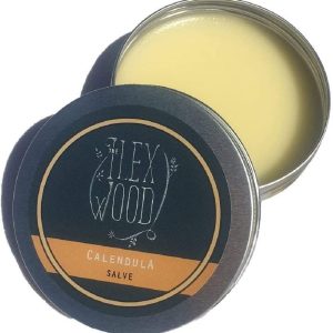 The Ilex Wood - Calendula Salve - all natural balm, soothes rashes, itching, dry skin, eczema, chapped hands, palm oil free, cruelty free, plastic free, moisturising,...