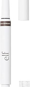 e.l.f. Instant Lift Waterproof Brow Pencil, Long-Lasting Eyebrow Pencil For Grooming & Shaping Brows, Vegan & Cruelty-Free, Deep Brown