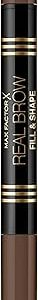 Max Factor Real Brow Fill and Shape Pencil, Soft Brown, 0.66 ml